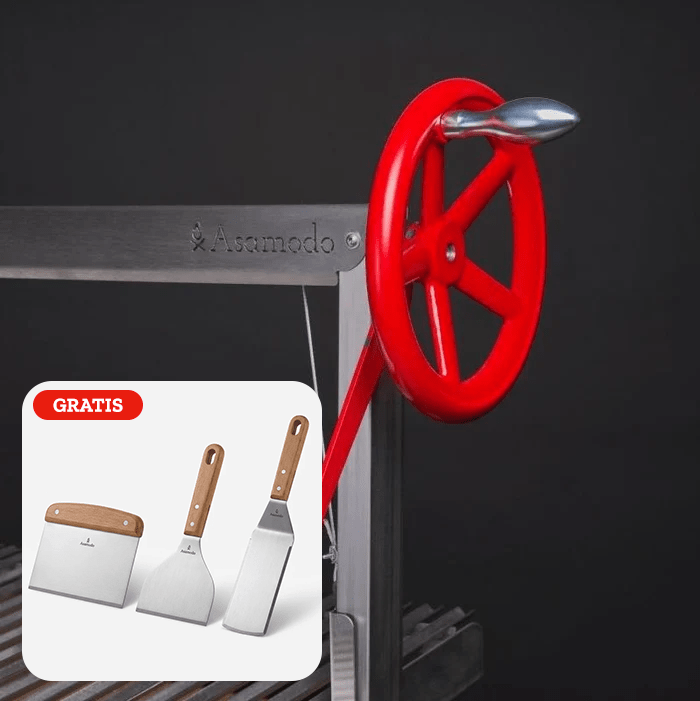 Pimp you Brasa: Handkurbel XL + Spachtel-Set gratis - Asamodo