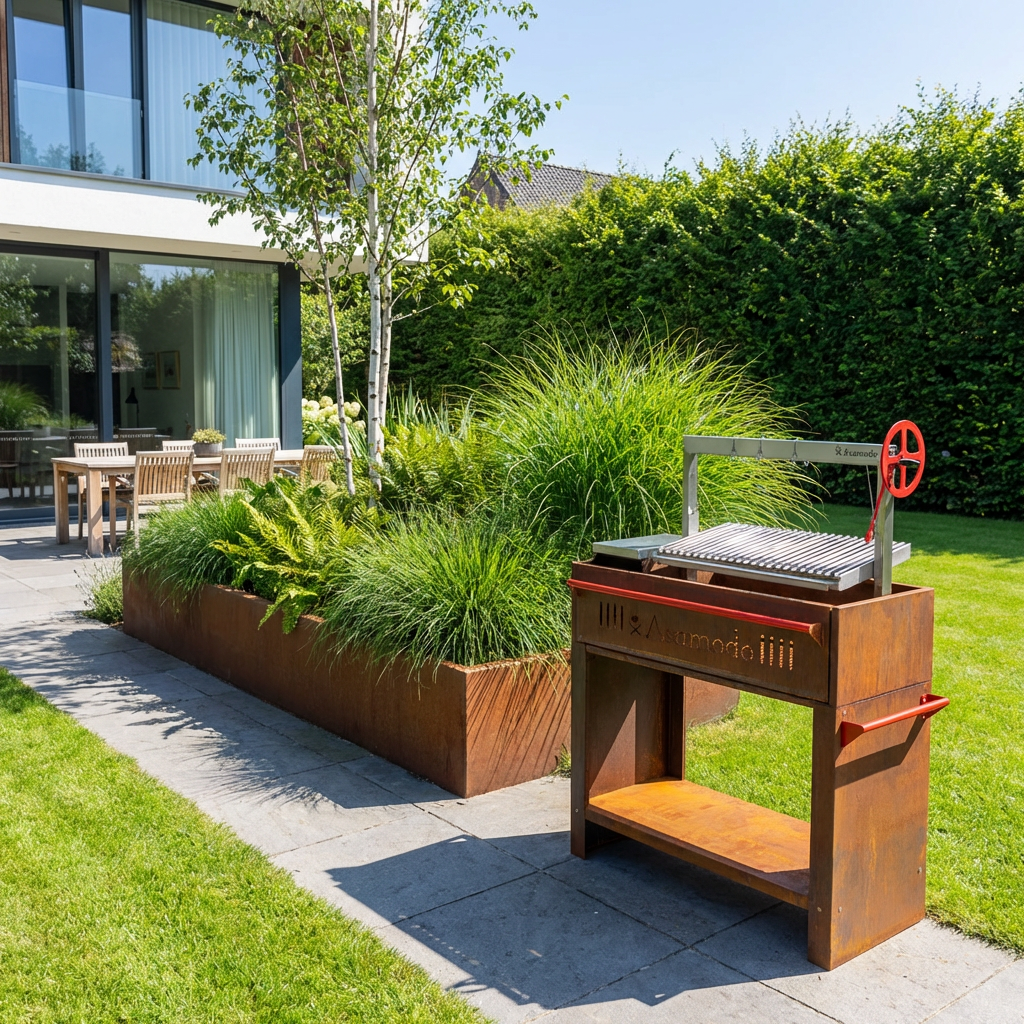 Der Brasa Corten - AsamodoGrill